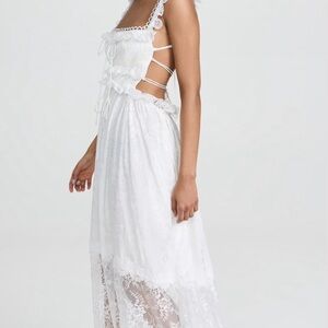For Love & Lemons Deane Midi Dress